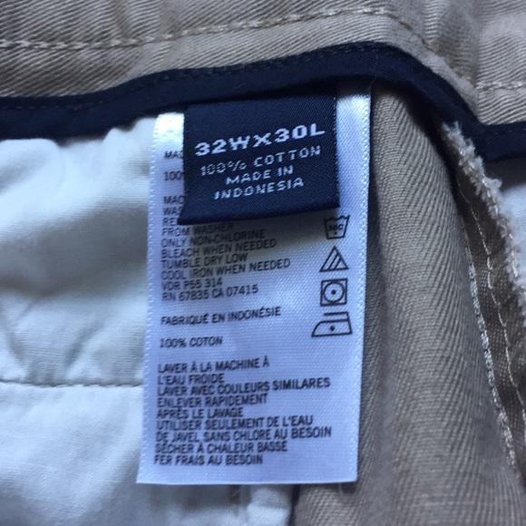 Nautica Khaki Chino Pants sz 32 W x 30 L. - Picture 6 of 6